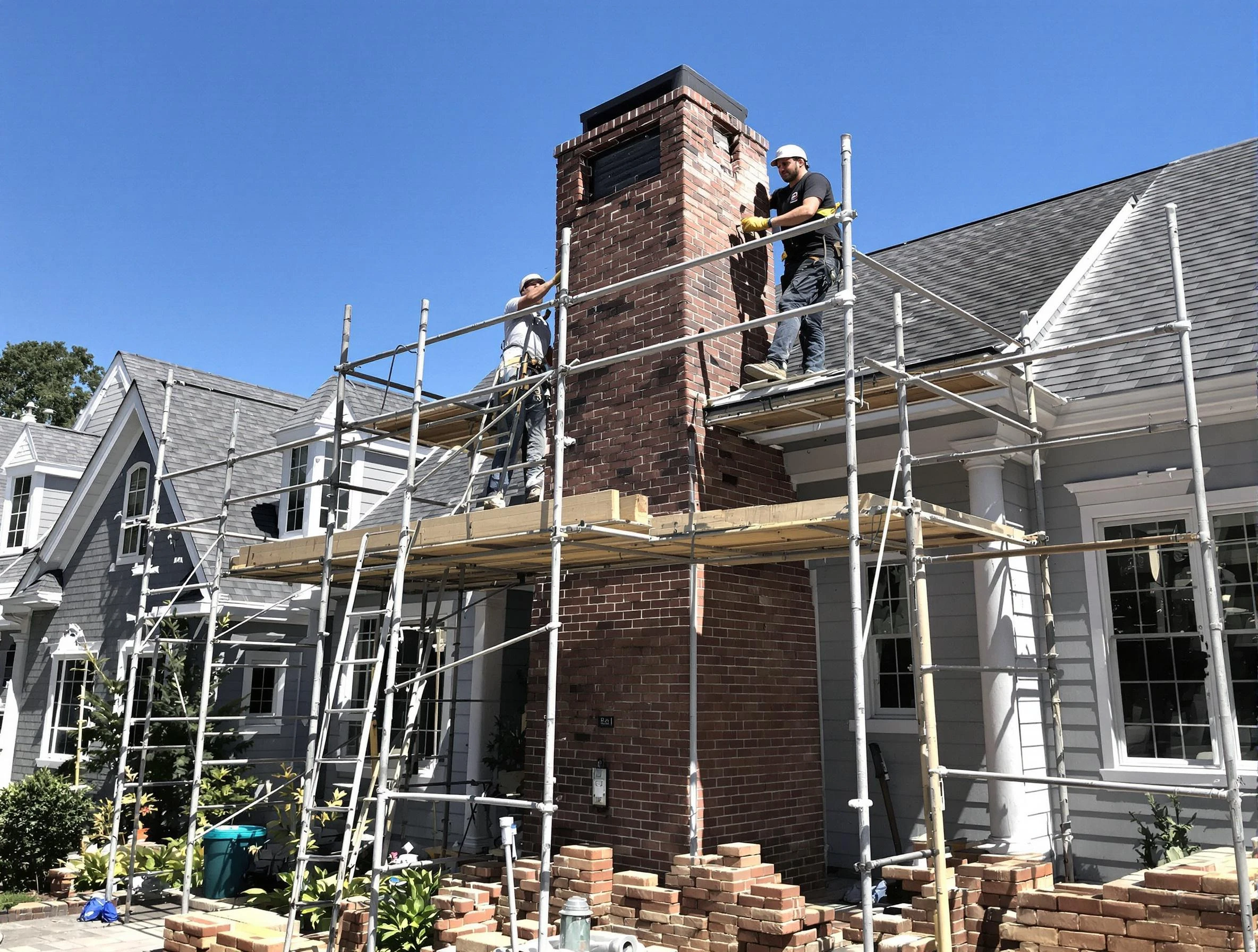 Chimney Rebuilding in Braintree
