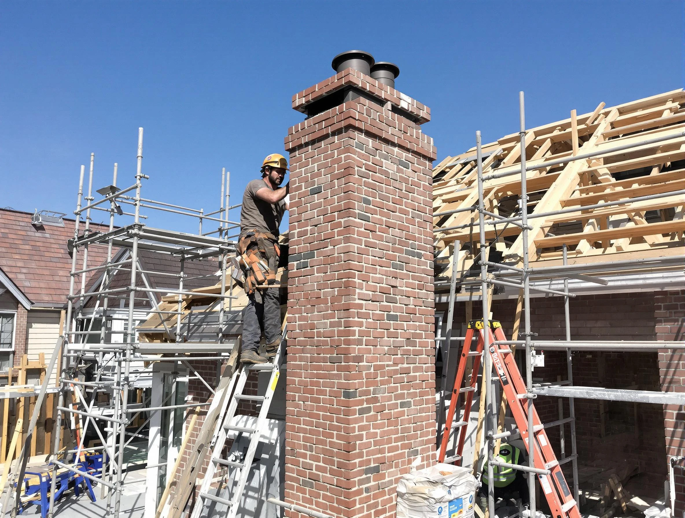 New chimney installation completed by Braintree Chimney Sweep in Braintree, MA
